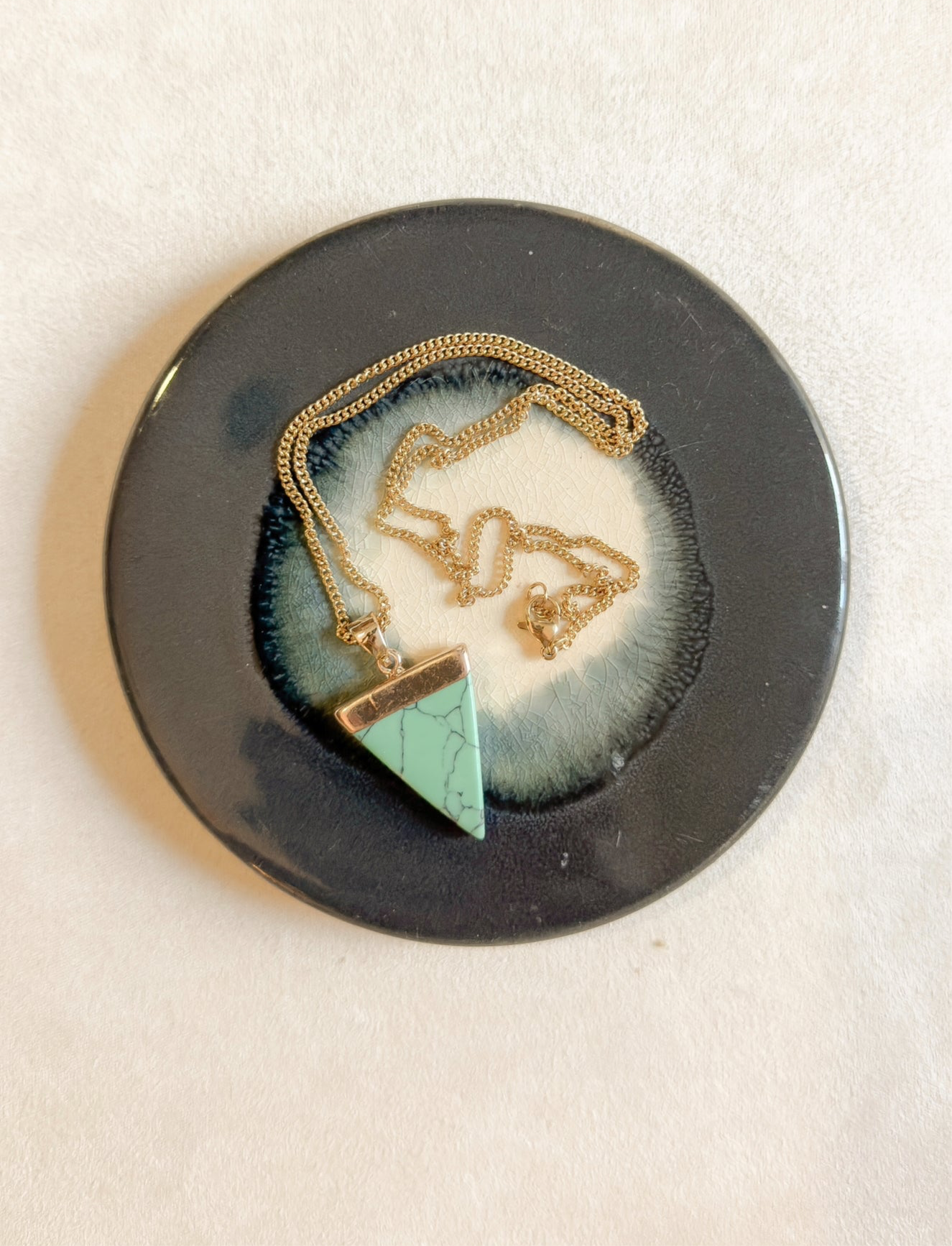 COLLAR TURQUESA TRIANGLE