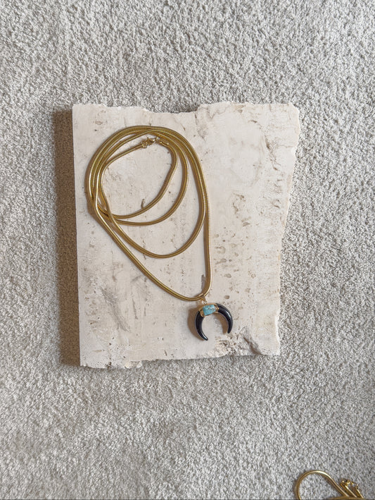 COLLAR TURQUESA MOON