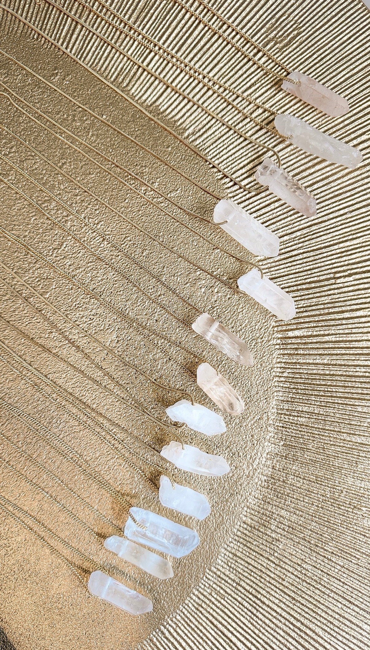 COLLAR QUARZO BLANCO