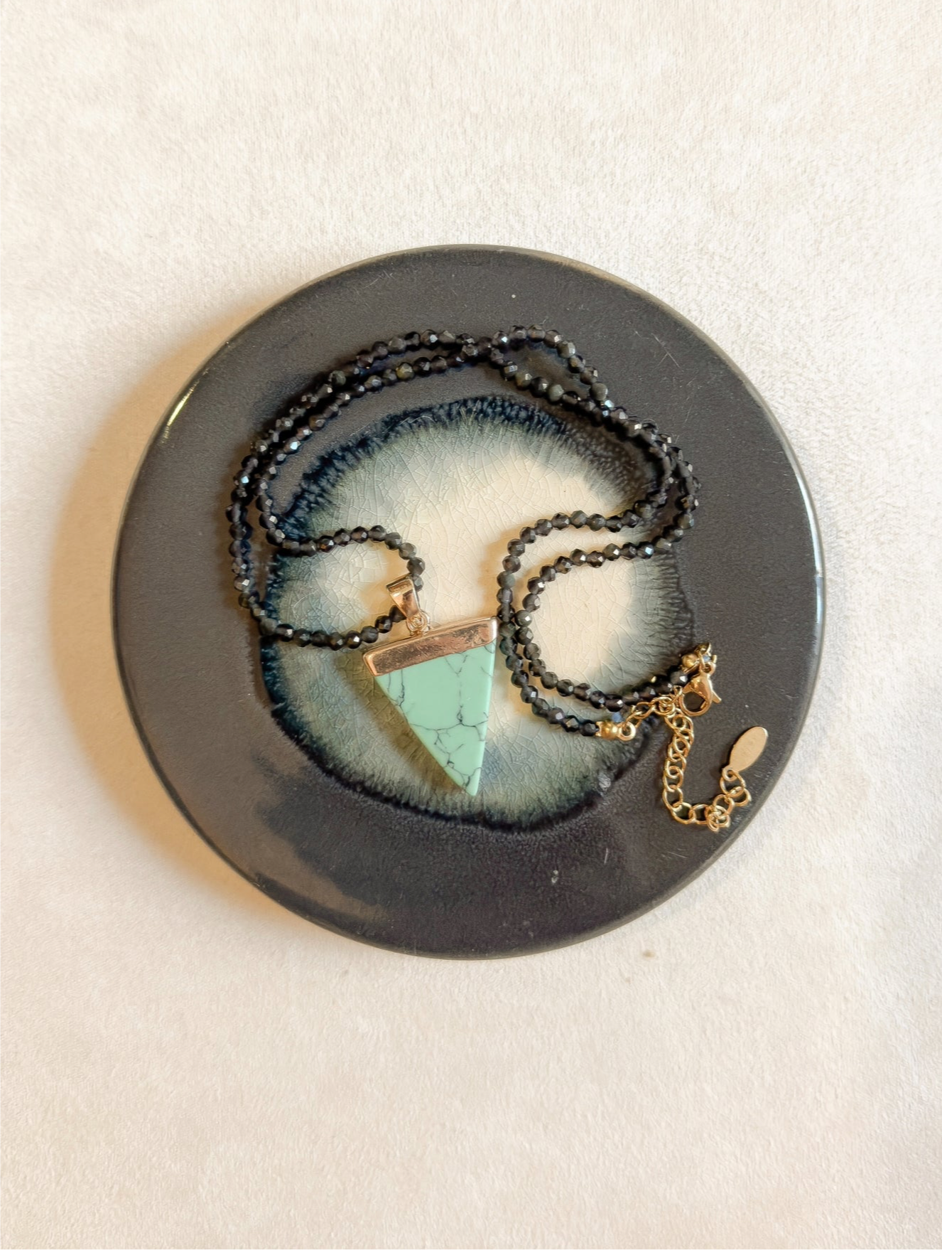 COLLAR TURQUESA  TRIANGLE