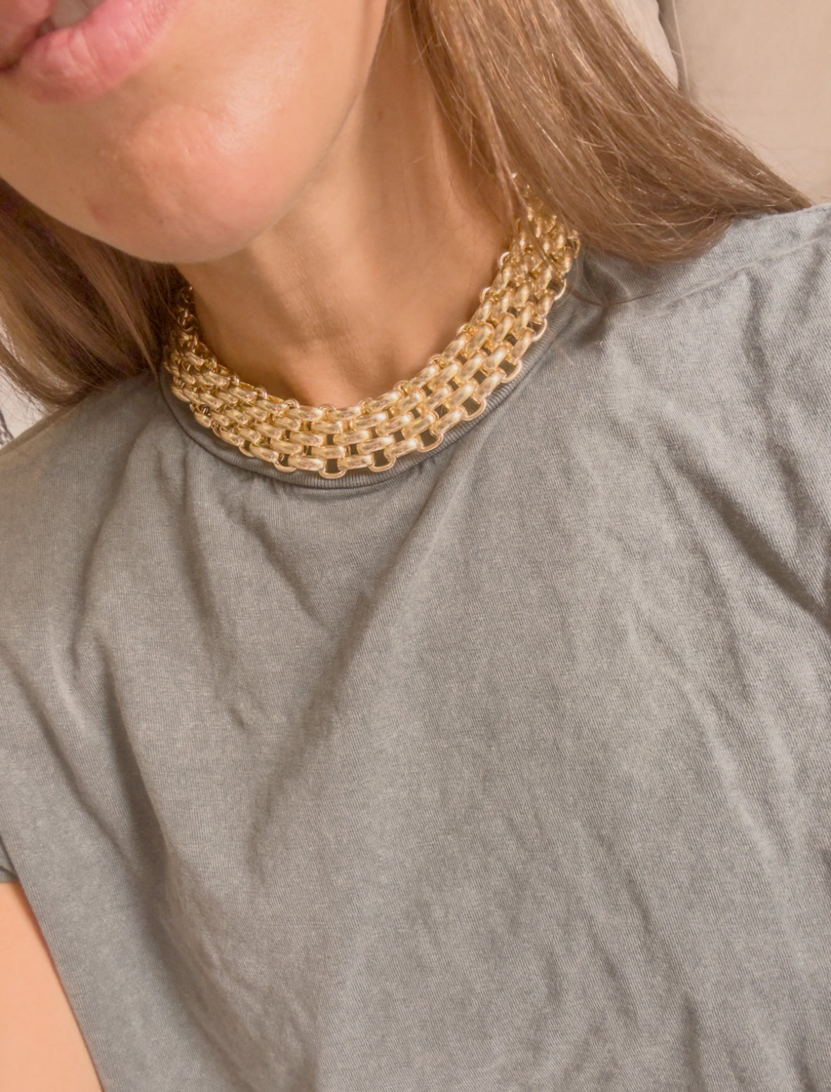 COLLAR ISABELLE DORADO